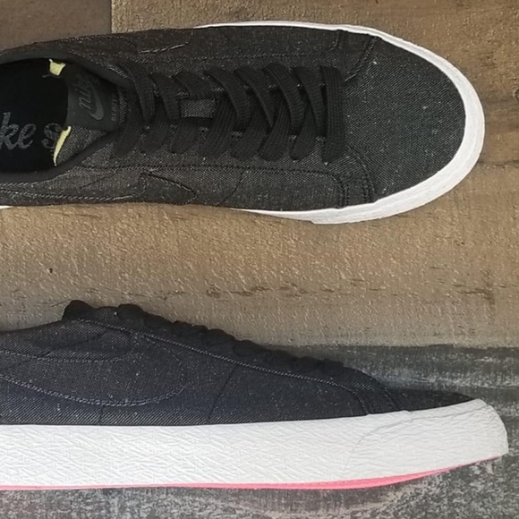 Nike SB Blazer Low Deconstructed Anthracite Shoes - Picture 5 of 8